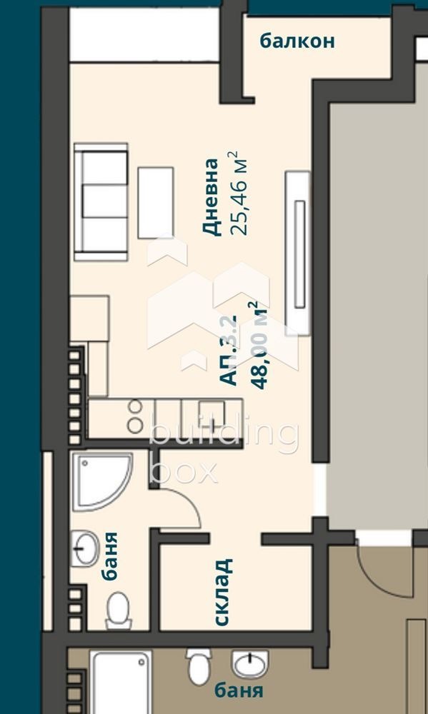 Продава  1-стаен област София , гр. Ботевград , 56 кв.м | 13806116 - изображение [5]
