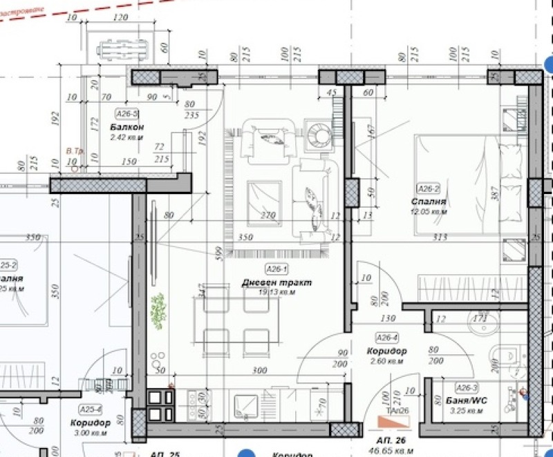 Na sprzedaż  1 sypialnia Warna , m-t Pczelina , 47 mkw | 96106909 - obraz [2]