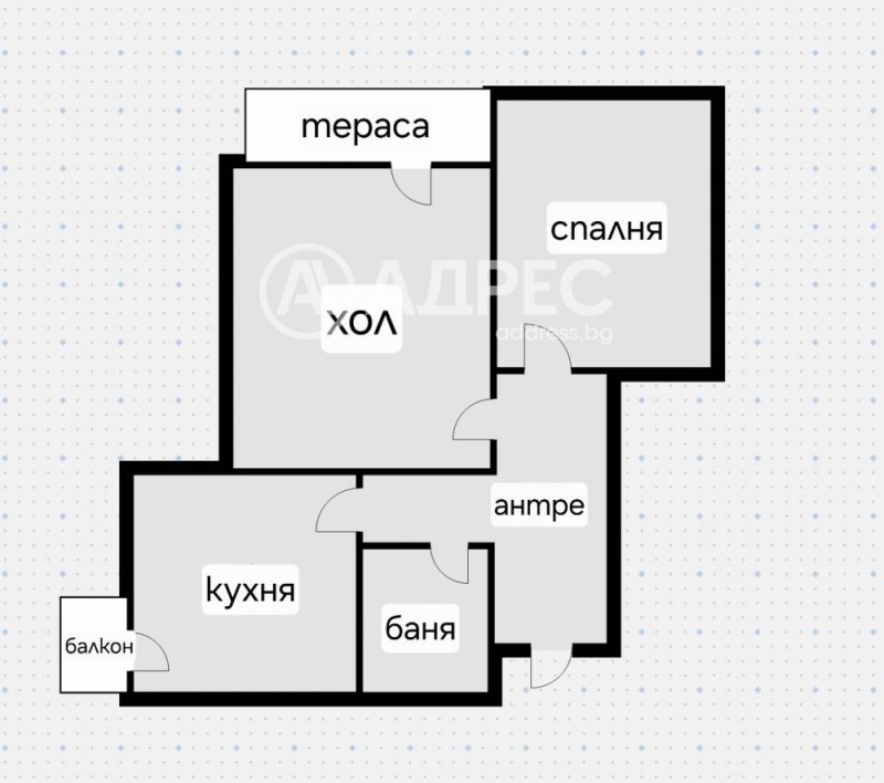 Te koop  1 slaapkamer Sofia , Suchata reka , 61 m² | 65418117 - afbeelding [2]