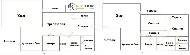 Till salu  2 sovrum Sofia , Manastirski livadi , 120 kvm | 67689681 - bild [15]