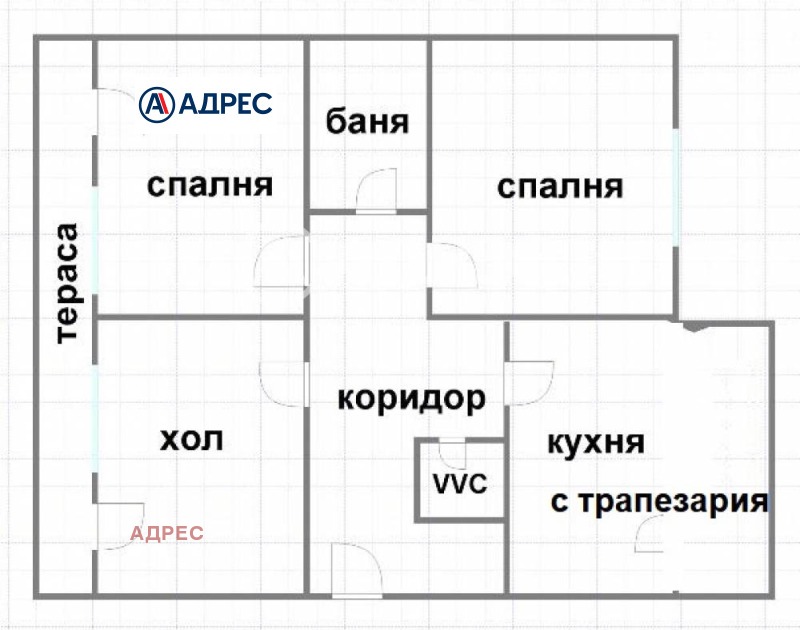 Продается  2 спальни Варна , Левски 1 , 81 кв.м | 27028482 - изображение [4]
