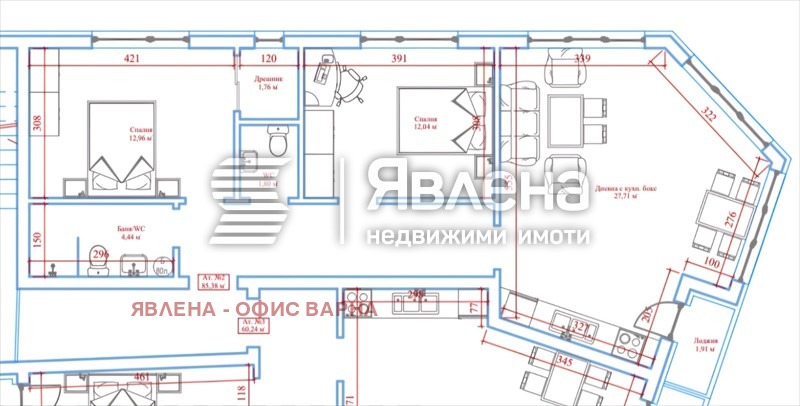 Продава 3-СТАЕН, гр. Варна, Център, снимка 4 - Апартаменти - 54432521