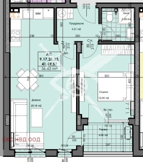 1 chambre Karchiyaka, Plovdiv 1
