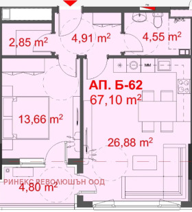 Продажба на двустайни апартаменти в град Бургас — страница 9 - изображение 14 