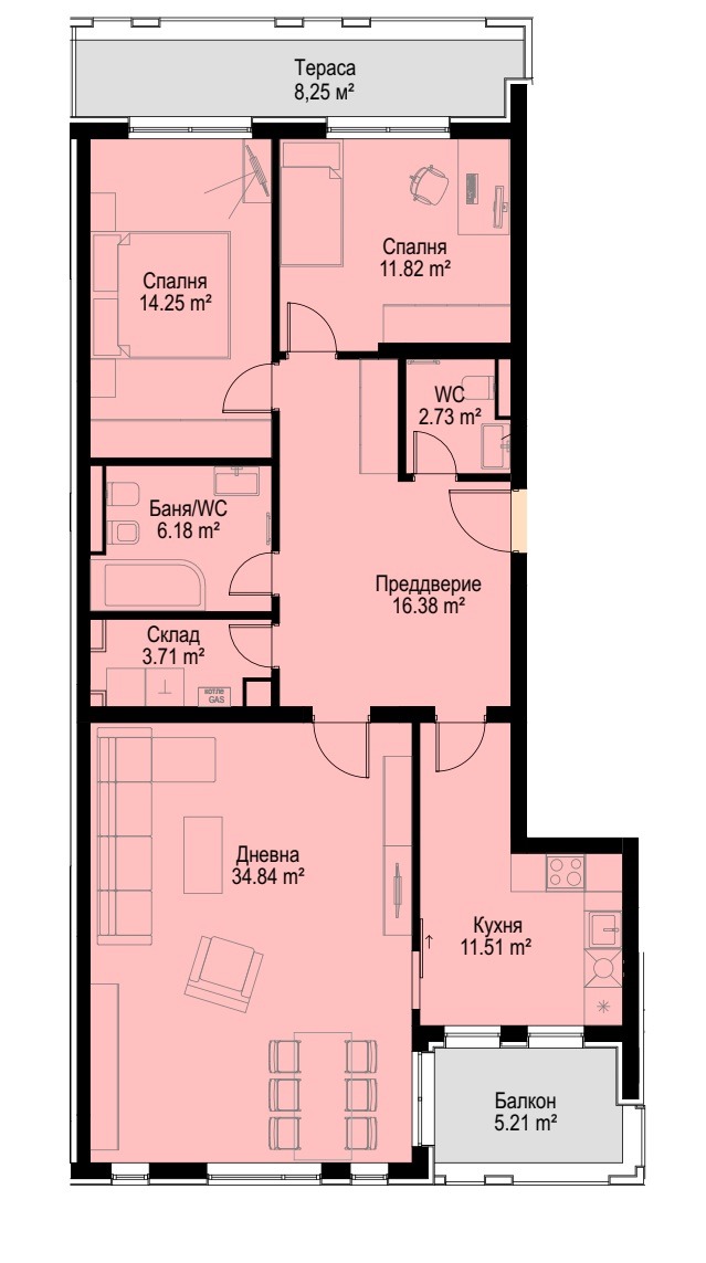 Te koop  2 slaapkamers Sofia , Bojana , 156 m² | 92362741 - afbeelding [11]