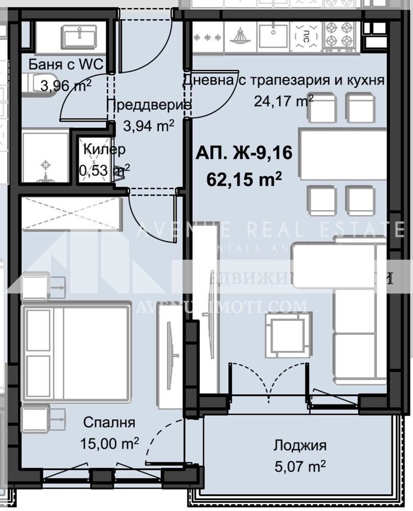 Продава 2-СТАЕН, гр. Пловдив, Тракия, снимка 2 - Апартаменти - 51459780