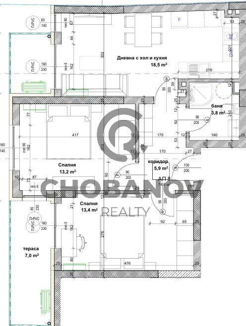 Продава  3-стаен град София , Банишора , 90 кв.м | 60432277 - изображение [3]