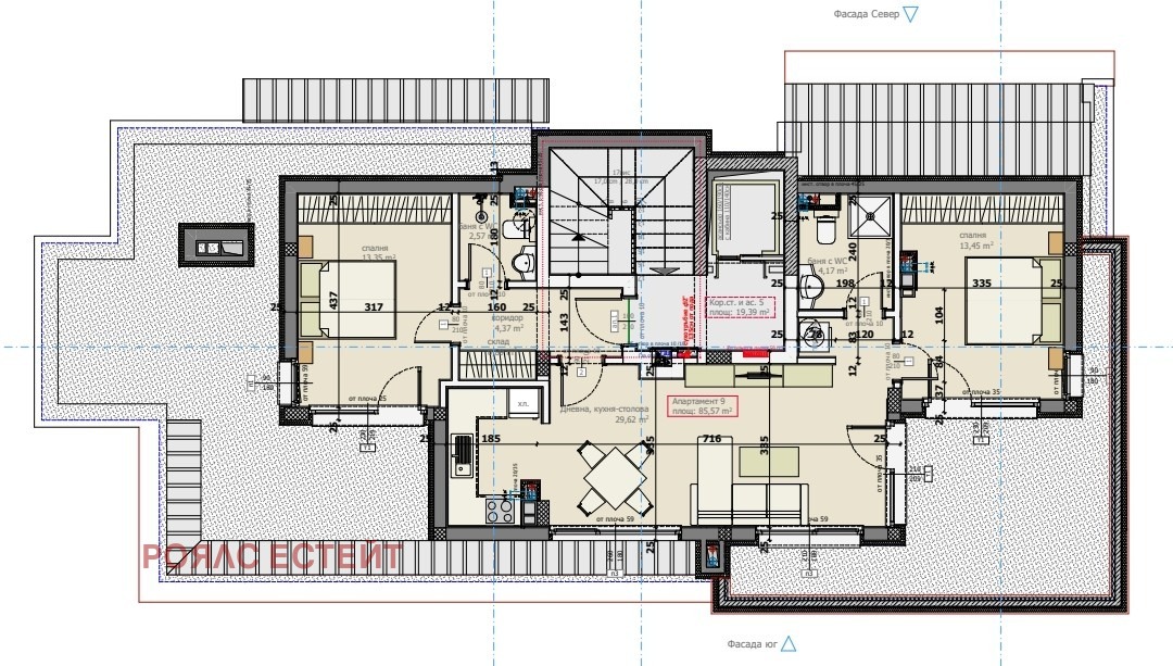 Продава 3-СТАЕН, гр. Стара Загора, Опълченски, снимка 3 - Апартаменти - 54230987