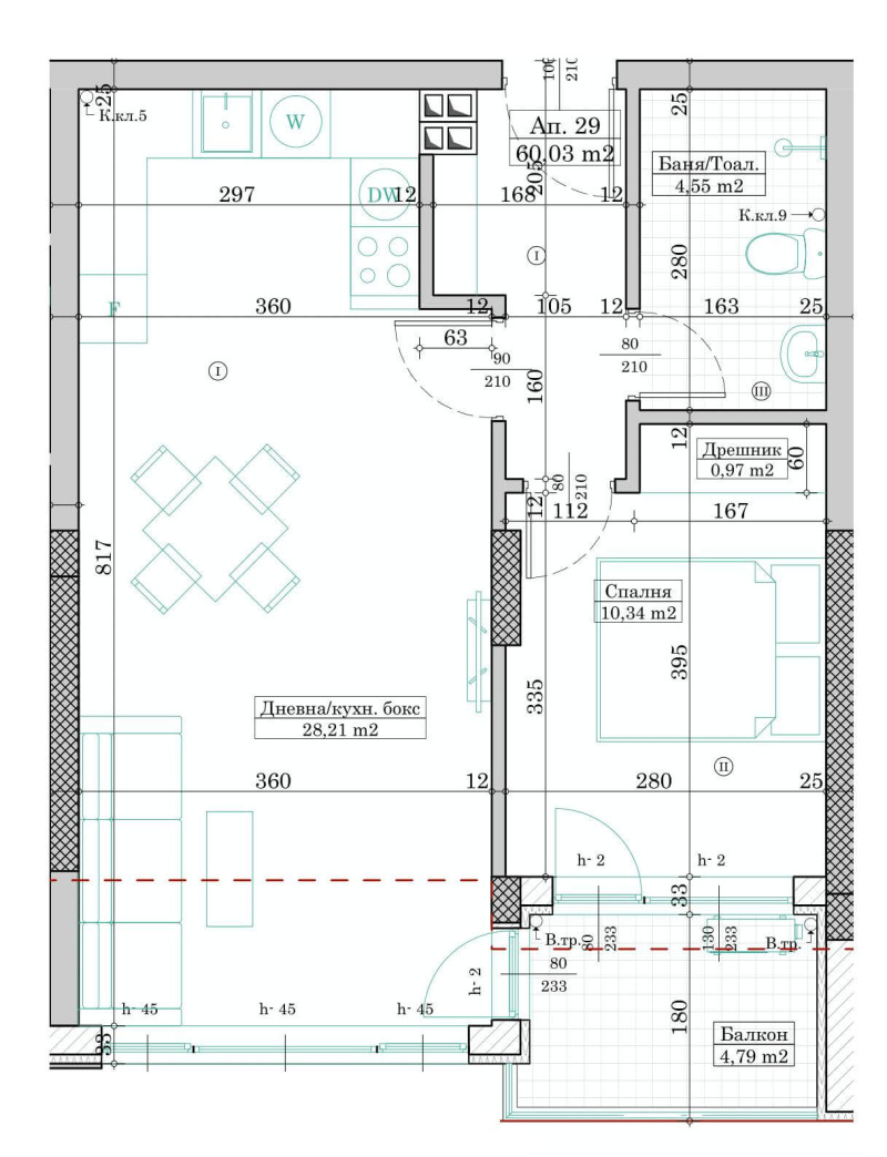 Продава 2-СТАЕН, гр. Варна, м-т Сотира, снимка 5 - Апартаменти - 48027677