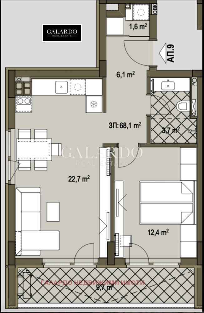 Продава 2-СТАЕН, гр. София, с. Бистрица, снимка 5 - Апартаменти - 52837475