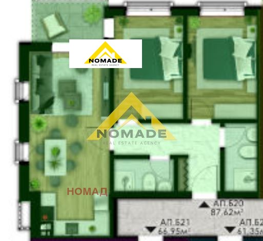 Продава 3-СТАЕН, гр. Пловдив, Остромила, снимка 5 - Апартаменти - 50981706