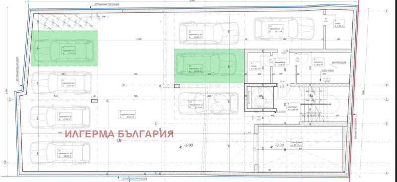 Продава ГАРАЖ, ПАРКОМЯСТО, гр. София, Банишора, снимка 1 - Гаражи и паркоместа - 47757516