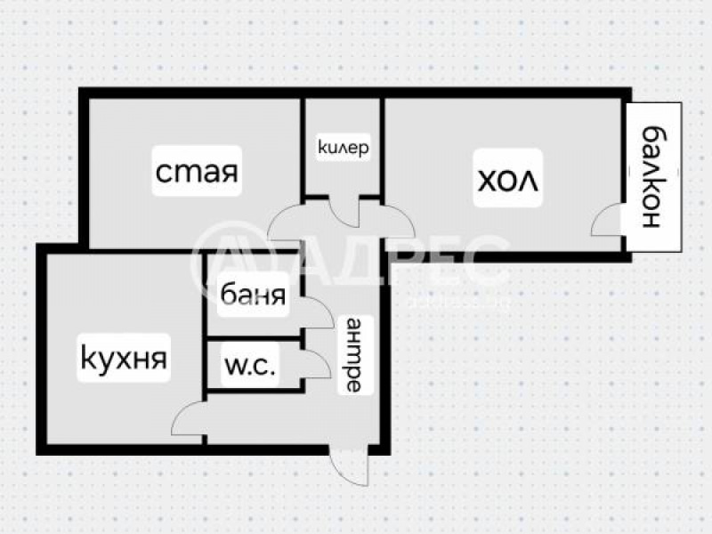 Продава 2-СТАЕН, гр. София, Свобода, снимка 2 - Aпартаменти - 47799690