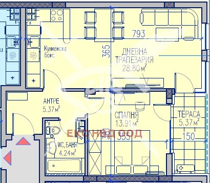 Продава 2-СТАЕН, гр. Асеновград, област Пловдив, снимка 1 - Aпартаменти - 47965240