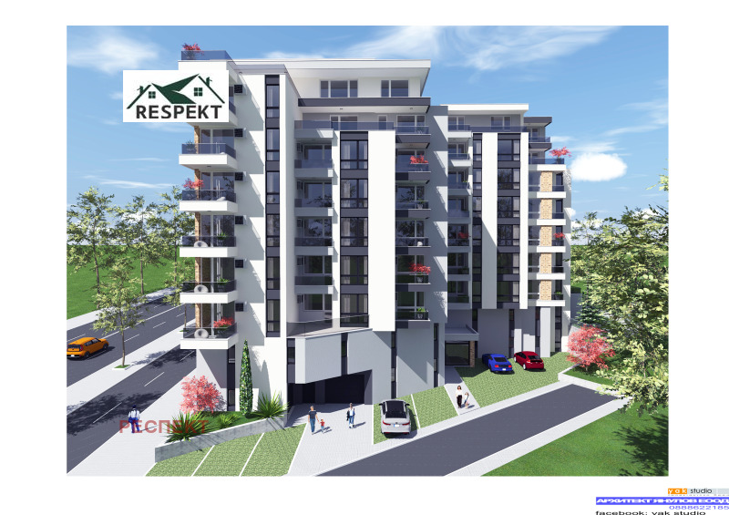 Продава 3-СТАЕН в град Стара Загора, Три чучура - север - 98 кв.м / 98 340 € » 192 336.32 лв., РЕСПЕКТ