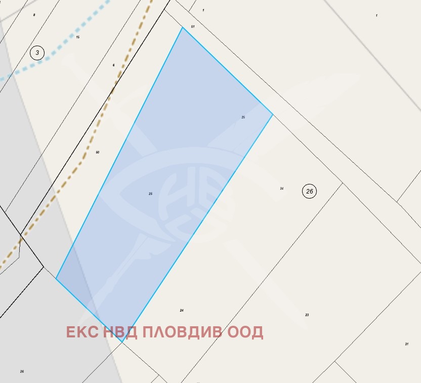 Продава ПАРЦЕЛ, с. Долнослав, област Пловдив, снимка 5 - Парцели - 54222583