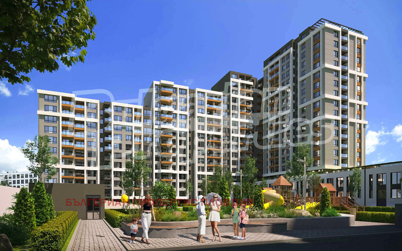 Satılık  1 yatak odası Plovdiv , Gagarin , 50 metrekare | 87884777
