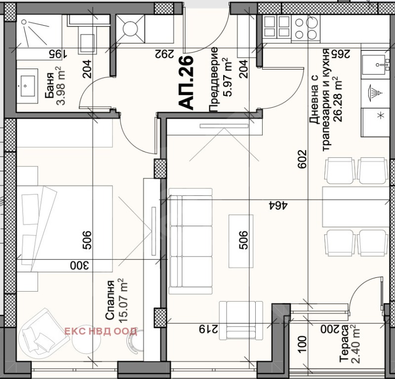 Продава 2-СТАЕН, гр. Пловдив, Кършияка, снимка 4 - Апартаменти - 52706832
