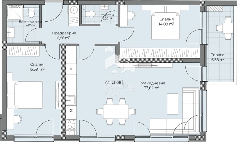 For Sale  2 bedroom Plovdiv , Ostromila , 113 sq.m | 28855534 - image [2]