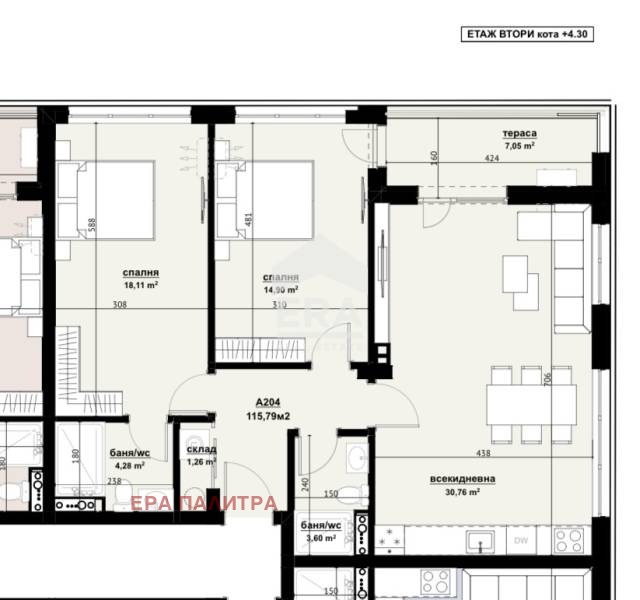 Продава 3-СТАЕН, гр. Бургас, Изгрев, снимка 9 - Апартаменти - 53872358