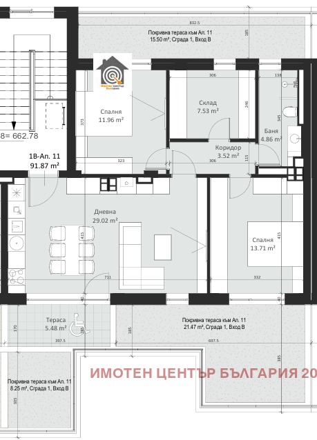Продава 3-СТАЕН, гр. София, Малинова долина, снимка 4 - Апартаменти - 53106492