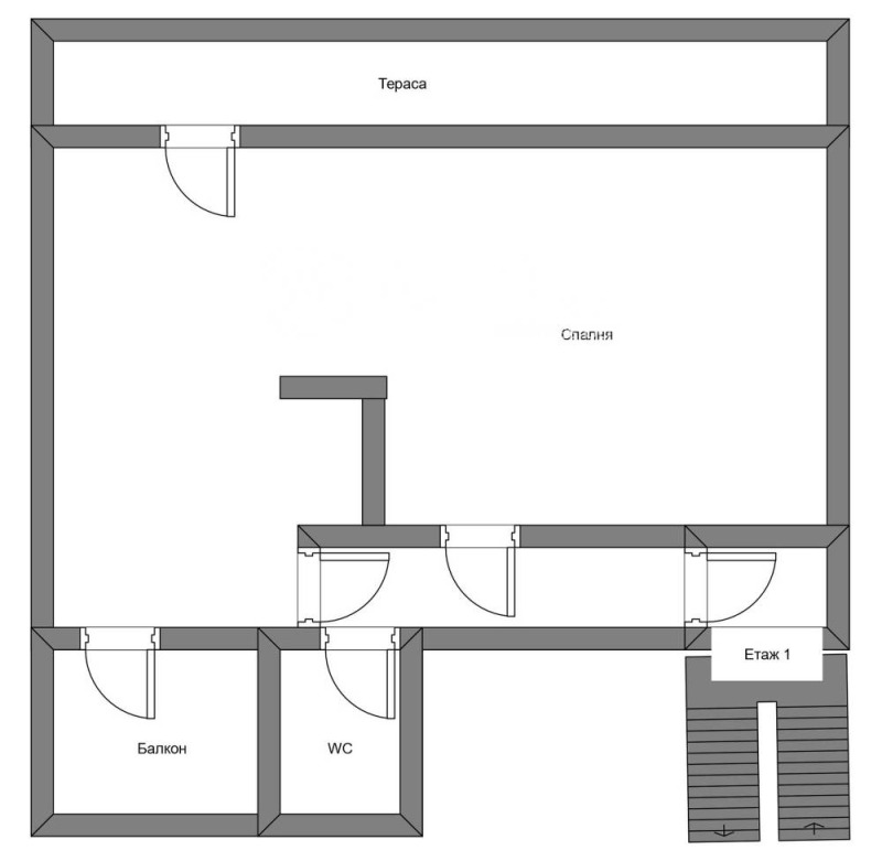 Продава КЪЩА, с. Мало Бучино, област София-град, снимка 2 - Къщи - 47218463