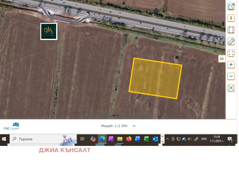 Продава ПАРЦЕЛ, гр. София, в.з.Врана - Лозен, снимка 2 - Парцели - 52333842