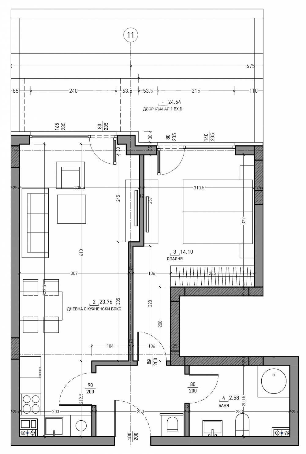 Продава 2-СТАЕН, гр. София, Малинова долина, снимка 4 - Апартаменти - 55923659