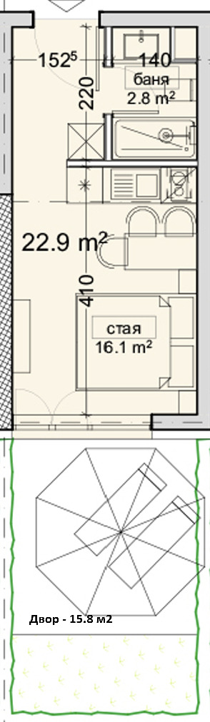 For Sale  Studio Varna , Vladislav Varnenchik 1 , 24 sq.m | 45956581 - image [6]