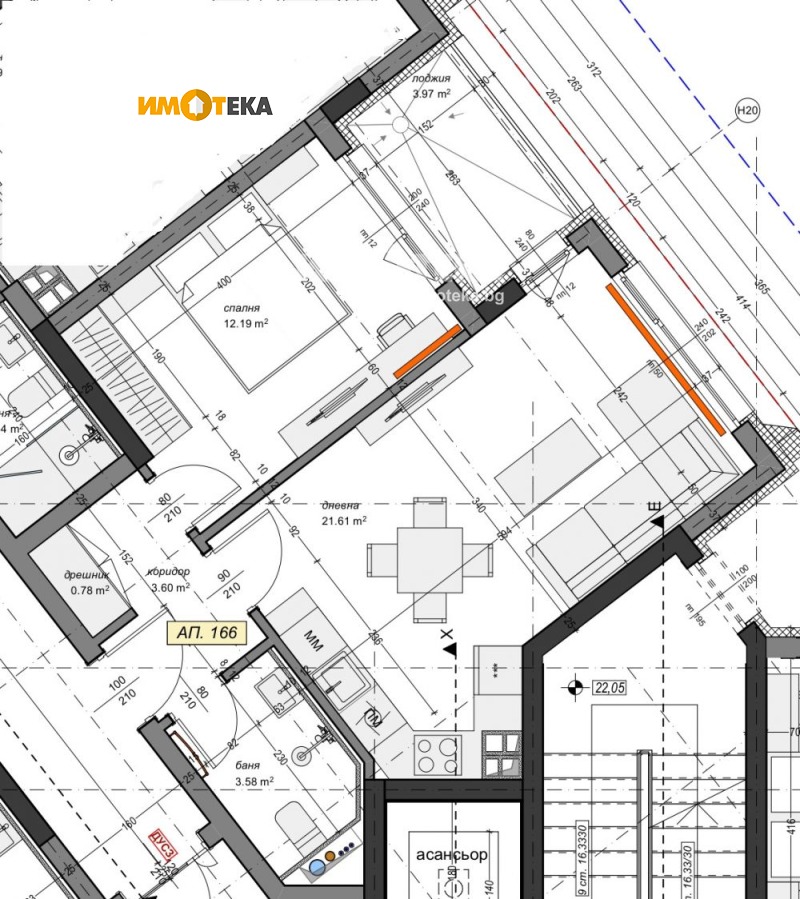 Na prodej  1 ložnice Sofia , Mladost 4 , 65 m2 | 71781675 - obraz [2]