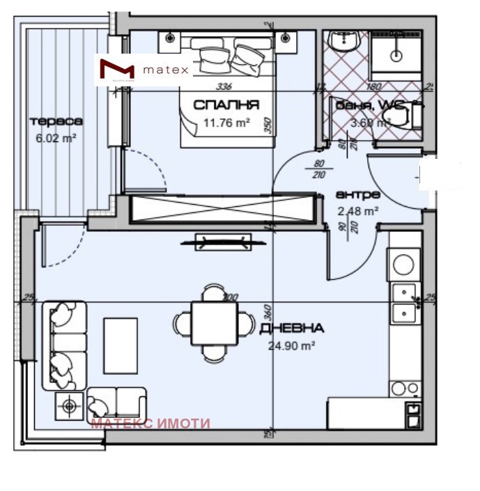 Te koop  1 slaapkamer Varna , Vladislav Varnentsjik 1 , 70 m² | 27875805 - afbeelding [2]