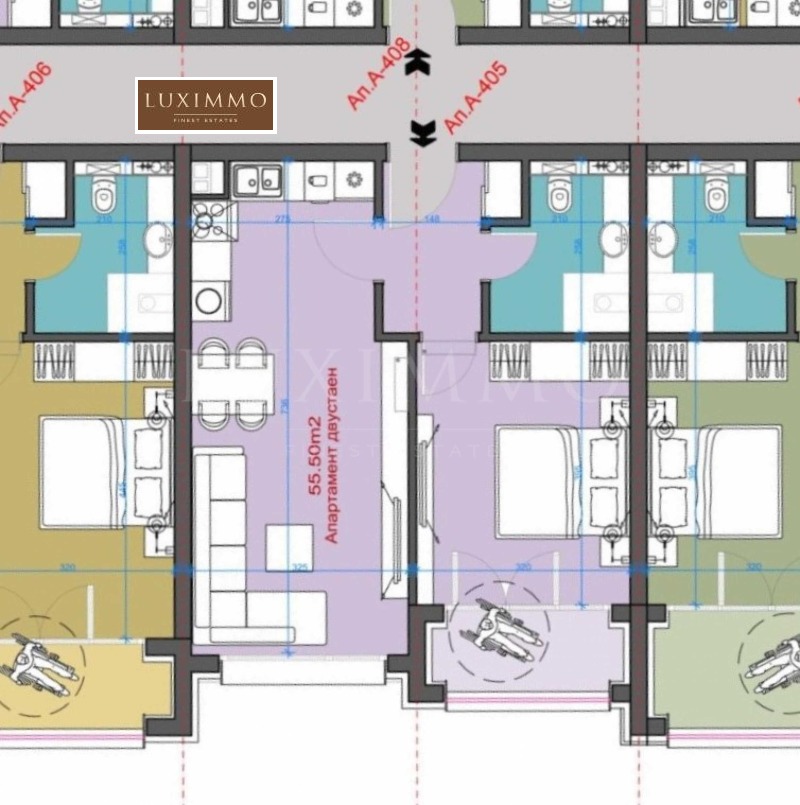 À venda  1 quarto região Blagoevgrad , Bansko , 65 m² | 76584191 - imagem [4]