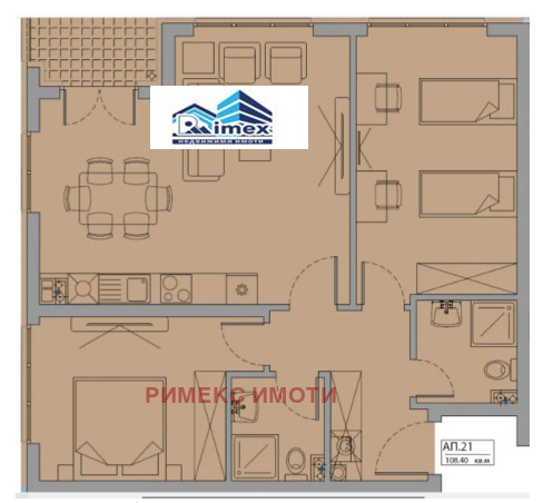 Продава 3-СТАЕН, гр. София, Малинова долина