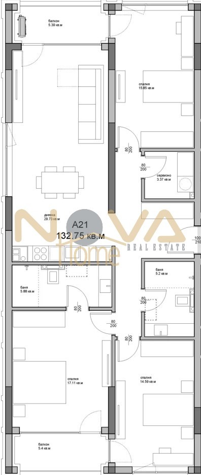 In vendita  3 camere da letto Varna , Asparuhovo , 158 mq | 96743567 - Immagine [13]