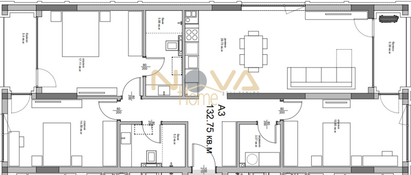 Продается  3 спальни Варна , Аспарухово , 155 кв.м | 96743567 - изображение [13]