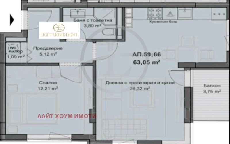 À vendre  1 chambre Plovdiv , Kyutchouk Parij , 73 m² | 15995368