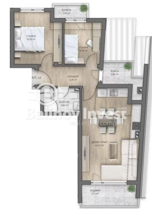 Продава 3-СТАЕН, гр. Варна, Център, снимка 5 - Апартаменти - 53784607