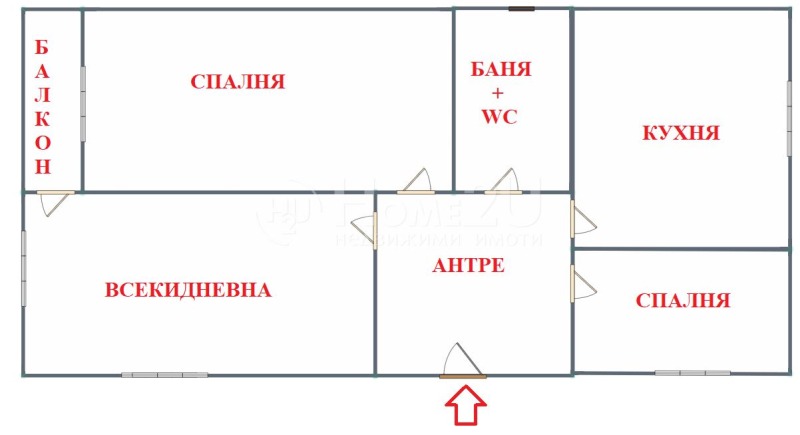 Продава ЕТАЖ ОТ КЪЩА, гр. София, Зона Б-18, снимка 7 - Етаж от къща - 48587329