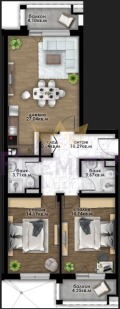 Продава  3-стаен град Пловдив , Остромила , 114 кв.м | 28009924 - изображение [2]