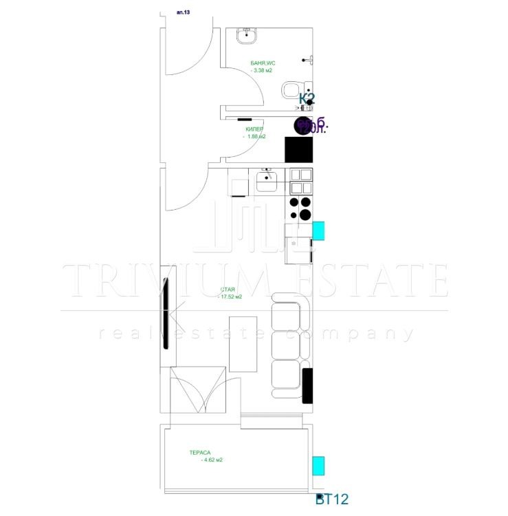 Продава 1-СТАЕН | Imot.bg — изображение 2