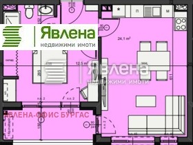 1 dormitorio Meden rudnik - zona G, Burgas