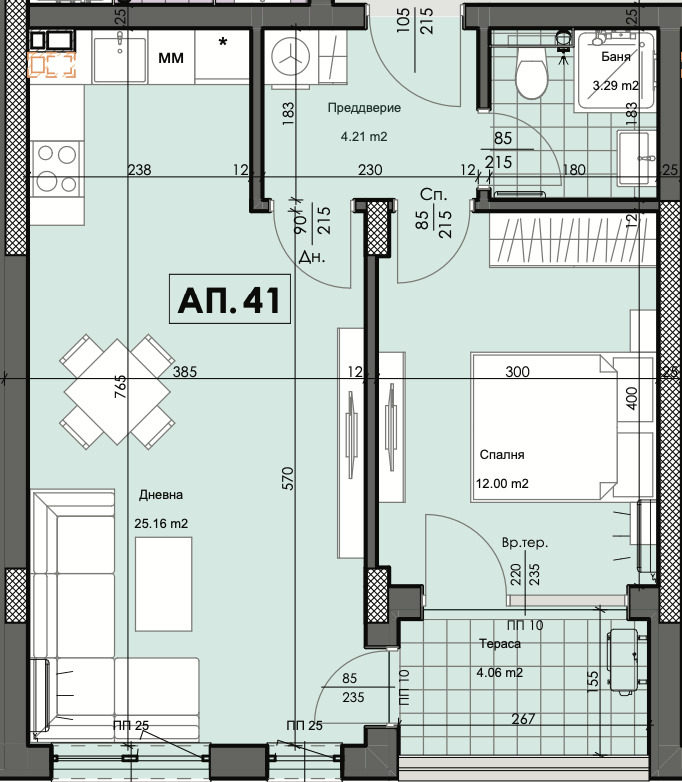 Продава 2-СТАЕН, гр. Пловдив, Кършияка, снимка 2 - Aпартаменти - 47589260