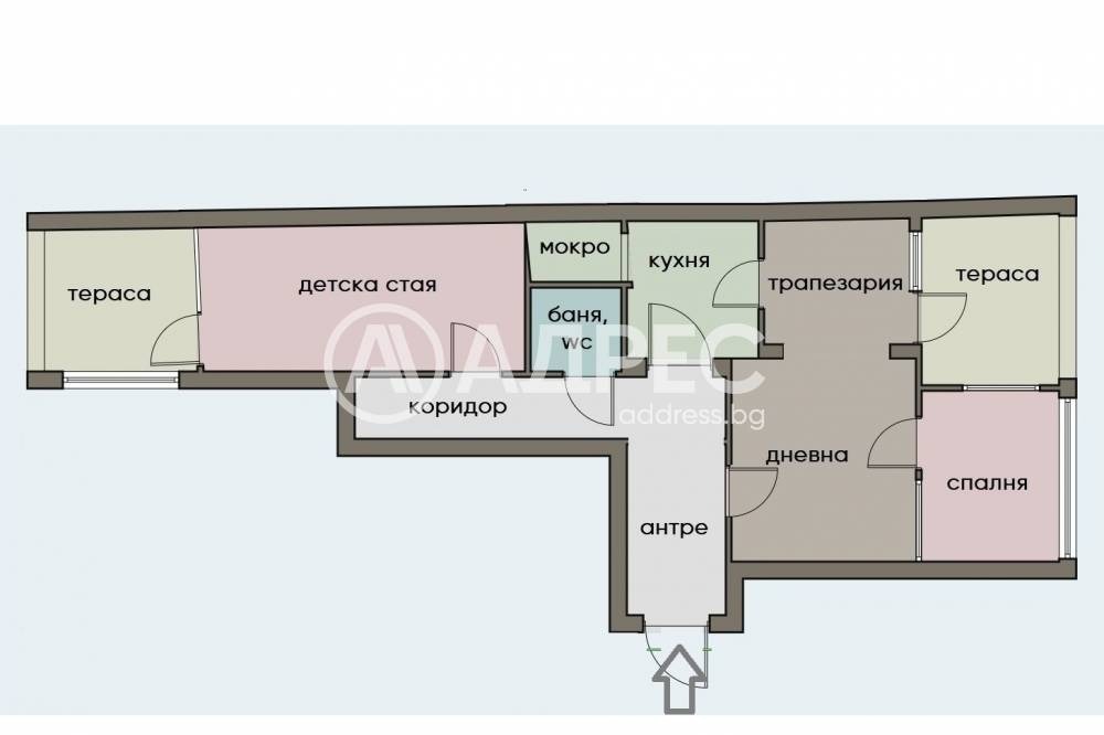 Продава 3-СТАЕН, гр. София, Борово, снимка 3 - Апартаменти - 54022451