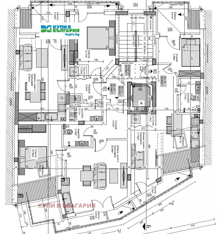 Продается  1 спальня Варна , Колхозен пазар , 68 кв.м | 72918007 - изображение [4]