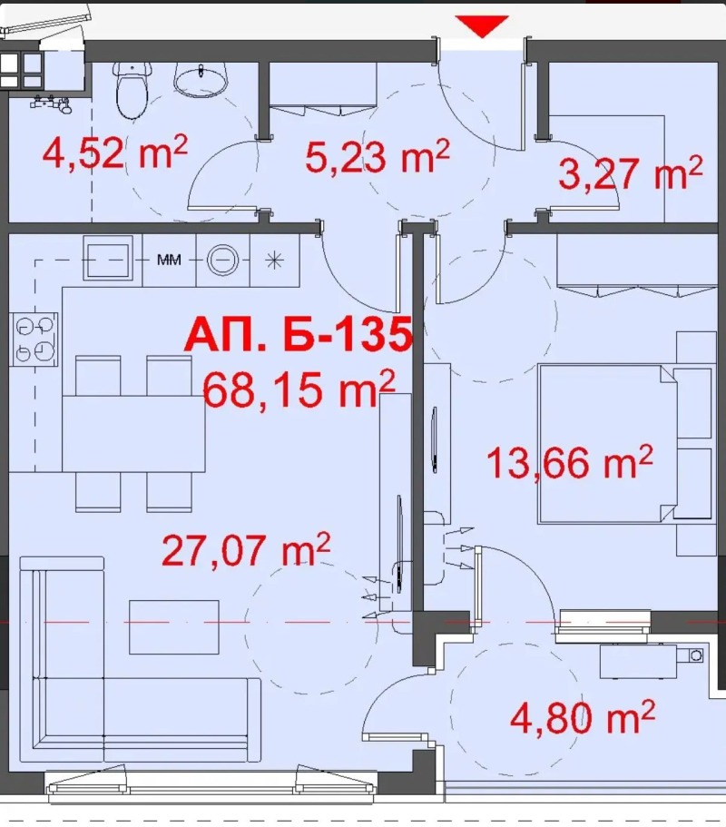 For Sale  1 bedroom Burgas , Slaveykov , 79 sq.m | 11842079 - image [2]