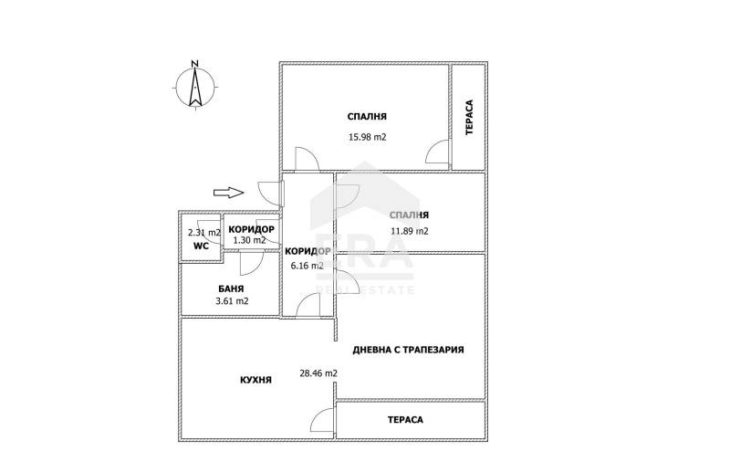 Продава ЕТАЖ ОТ КЪЩА, гр. Горна Оряховица, област Велико Търново, снимка 10 - Етаж от къща - 54193222