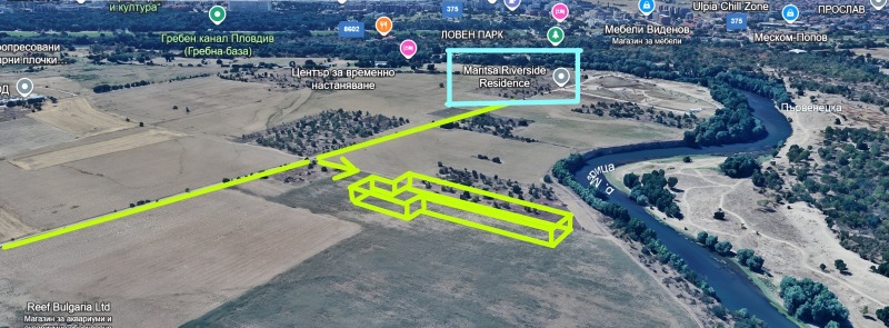 Til salgs  Plott Plovdiv , Industrialna zona - Maritsa , 6000 kvm | 64837054 - bilde [3]