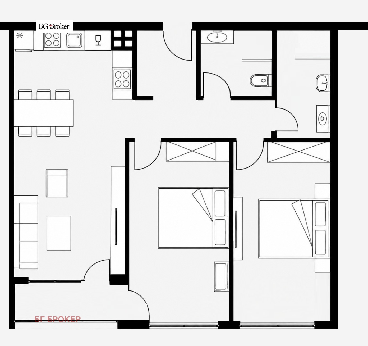 Продава 3-СТАЕН, гр. София, Център, снимка 12 - Апартаменти - 56128658