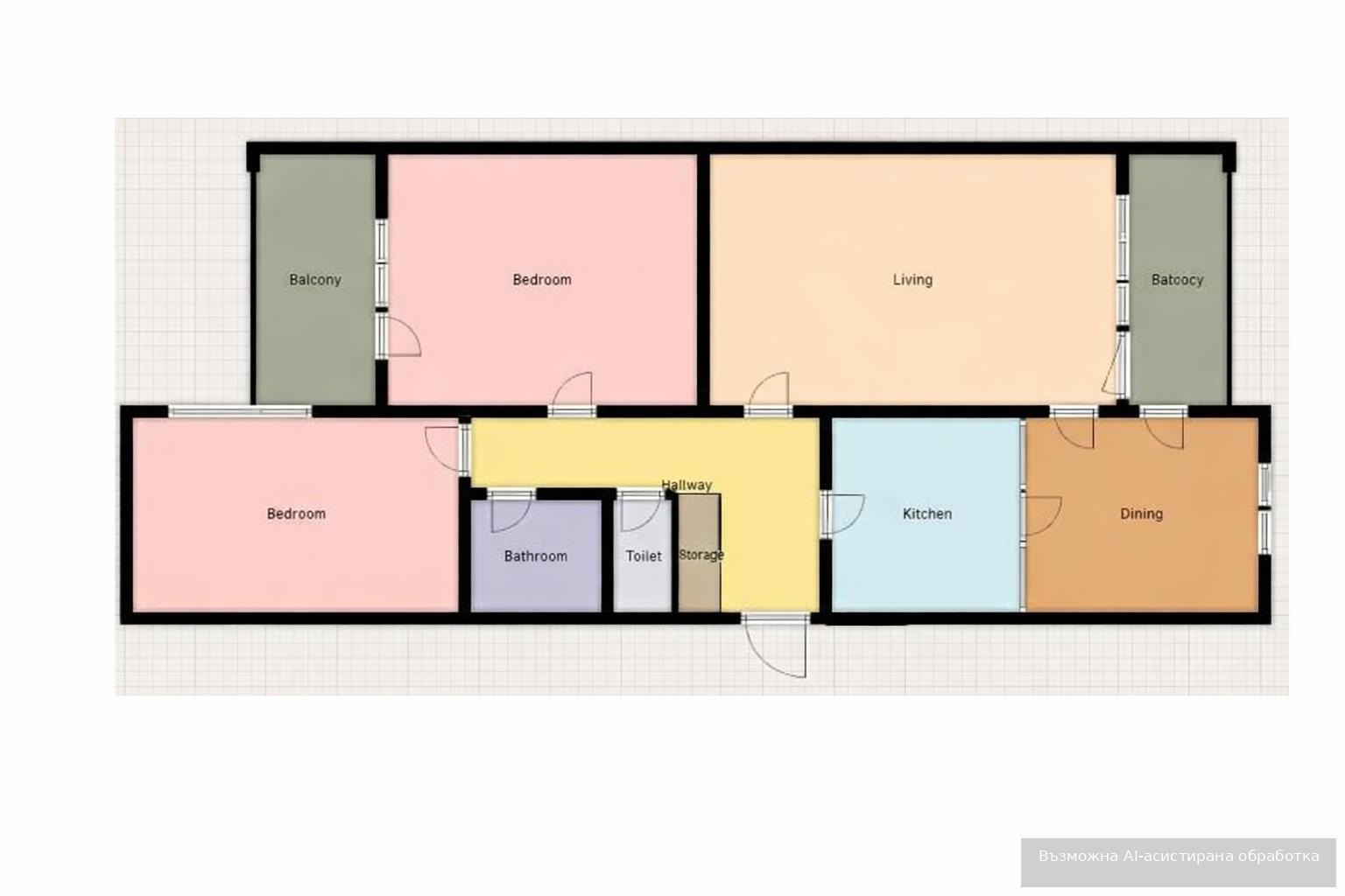 Продава 4-СТАЕН, гр. София, Стрелбище, снимка 7 - Апартаменти - 55055728