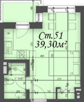 Продава 1-СТАЕН, к.к. Слънчев бряг, област Бургас, снимка 2 - Апартаменти - 54177738